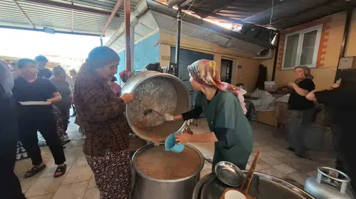 Sarıgöl’de asırlık lezzet şöleni: 200 yıllık gelenek yine aynı coşkuyla yaşatıldı