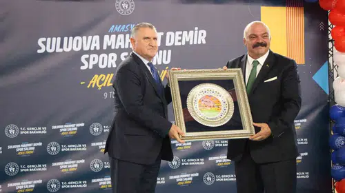 Bakan Bak'tan Amasya'da g?vde g?sterisi: T?rkiye'nin y?kseli?i s?recek