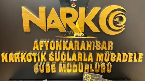 Afyonkarahisar'da gece yarısı operasyonu: Durdurulan araçlardan uyuşturucu fışkırdı