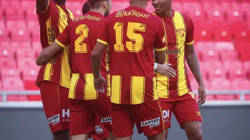 Göztepe'den Bodrum provasında gövde gösterisi