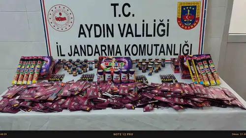 Didim'de orman yangını riskine karşı büyük operasyon: Binlerce yasaklı madde yakalandı