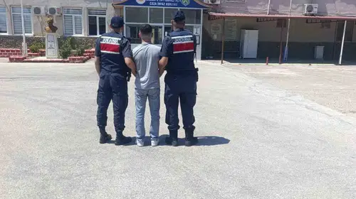 Jandarmadan firari avı: 6 yıl 8 ay hapis cezası bulunan şahıs kıskıvrak yakalandı