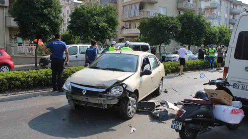 Aydın'da trafik kabusu: Bir anlık dikkatsizlik zincirleme kazaya yol açtı