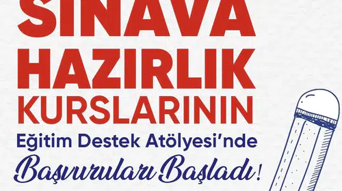 Didim’de sınav hazırlığına belediye dokunuşu: Gençlerin rotası Eğitim Destek Atölyesi