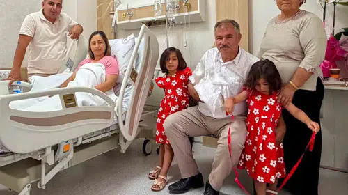 Beyağaç Belediye Başkanı Sezayi Pütün’ün mutlu günü: Aileye yeni bir üye daha katıldı