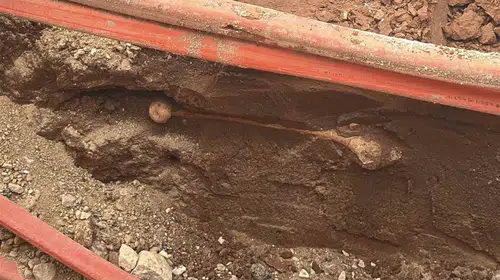 Menteşe'de rutin kazı çalışması tarihe açılan bir kapıya dönüştü