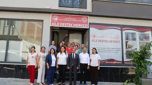 Çine'de kadınların el emeği Kaymakam Erdoğan'dan tam not aldı