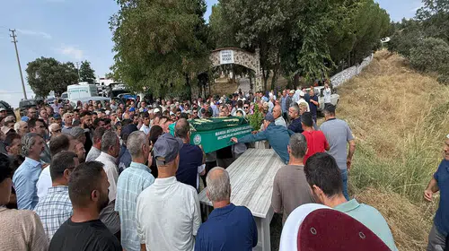 Kula’da yürek yakan veda: 13 yaşındaki Fikri son yolculuğuna uğurlandı