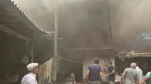 Menteşe’de korkutan yangın: Ekipler alevlere karşı zamanla yarışıyor