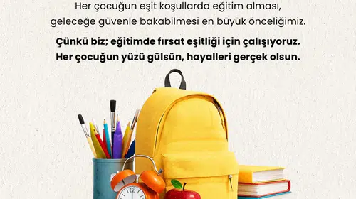 Marmaris’te egitim seferberligi: Miniklere destek eli uzaniyor