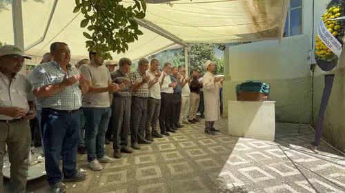 Bayındır'da askeri tören: Kıbrıs Gazisi Ahmet Bacınak ebediyete uğurlandı