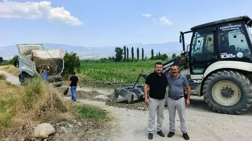 Bozdoğan’da hizmet mesaisi: Başkan Vekili Özcan sahaya indi