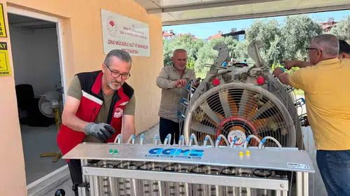 Sarıgöl'de tarımda teknolojik dönem: İlaçlama makinelerine bilimsel onay