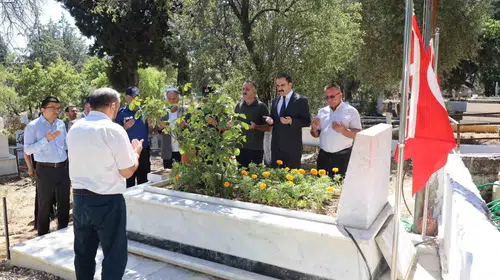 Vatan uğruna can veren kahraman unutulmadı: Olcay Altun dualarla anıldı