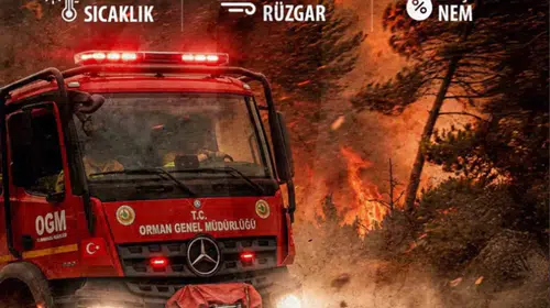Muğla için kritik uyarı: Rüzgar şiddetini artırıyor, ormanlar risk altında