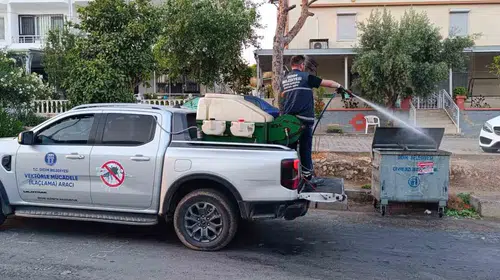 Didim’de haşereye karşı 7/24 mesai: Başkan Gençay’dan saha vurgusu
