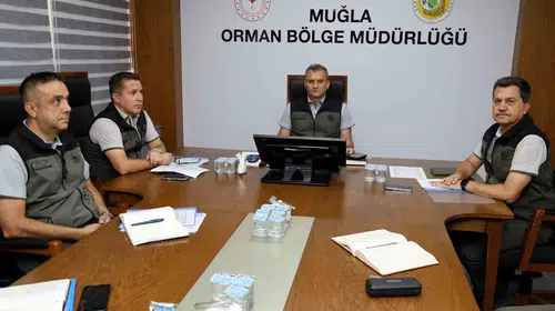 Muğla ormanları için kritik zirve: Genel Müdürlükten tam kadro katılım