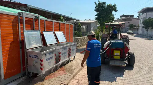 Yenipazar’da yaz mesaisi: Haşerelere karşı kapsamlı önlem