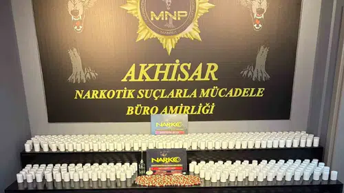 Akhisar’da zehir tacirlerine ağır darbe: Binlerce hapla yakalandılar