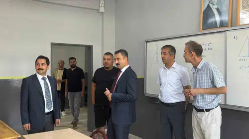 Öğrenciler pırıl pırıl sınıflara kavuşuyor: Yükümlüler okulları yeni döneme hazırlıyor