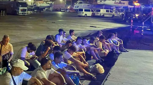 Marmaris kıyılarında gece operasyonu: Kaçış planı suya düştü