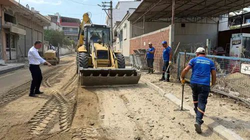 Yenipazar’da ulaşım seferberliği: Caddeler yeni yüzüne kavuşuyor