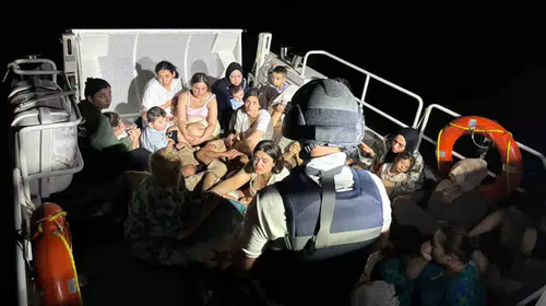 Gökova'da yasa dışı geçişe geçit yok: 64 kişi yakalandı