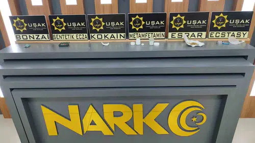 Uşak’ta zehir tacirlerine ağır darbe: 14 tutuklama