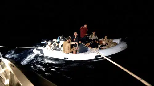 Sahil Güvenlik’ten kaçamadılar: 18 göçmen yakalandı