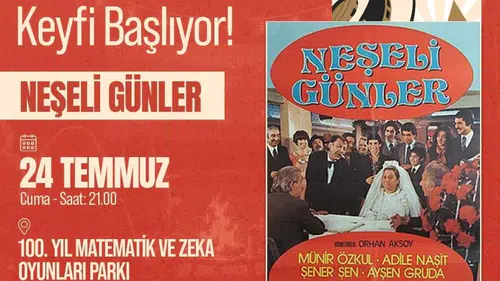 Bayraklı’da Açık Hava Sinema Günleri Başlıyor