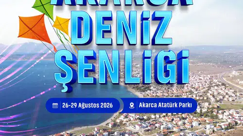 Akarca deniz şenliği başlıyor