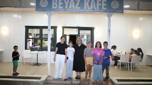 Başkan Şen’den Jet İcraat; Beyaz Kafe yeniden hizmette!