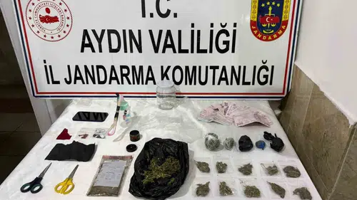 Nazilli’de zehir tacirine jandarma baskını: Evini uyuşturucu imalathanesine çevirmiş