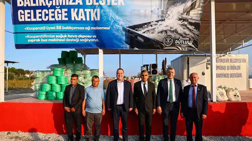 Köprübaşı’nda balıkçıların yüzü güldü: Büyükşehir’den dev destek
