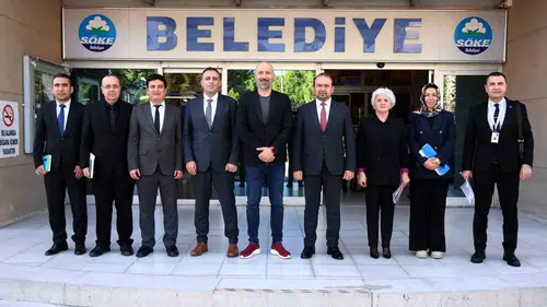 Söke’nin sağlık vizyonu için kritik zirve: Bakanlık heyetinden Başkan Arıkan’a ziyaret