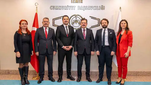 İzmir yargısında yeni dönem: Baro yönetiminden Başsavcılığa kritik ziyaret