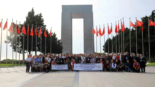Muğla’dan Çanakkale’ye vefa yolculuğu: 127 aile tarihi yerinde inceledi