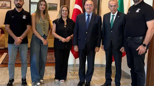 Denizli Basket’in Portekiz mesaisinde diplomatik durak: Büyükelçilik ziyareti