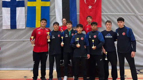 Manisa'nın gururu Helsinki'de zirveye kuruldu: 8 madalyalık dev zafer