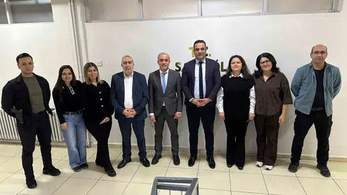 Sarıgöl'de 12 yıllık hizmete onur belgesiyle veda