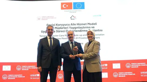 Afyonkarahisar'a sosyal hizmetlerde büyük onur: Örnek model ödül getirdi