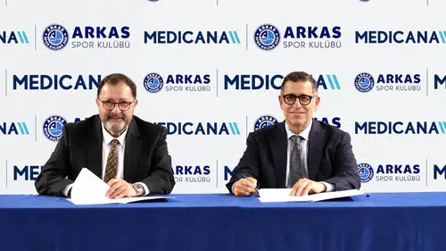 Arkas Spor’da sağlık güvencesi devam ediyor: Medicana ile imzalar atıldı
