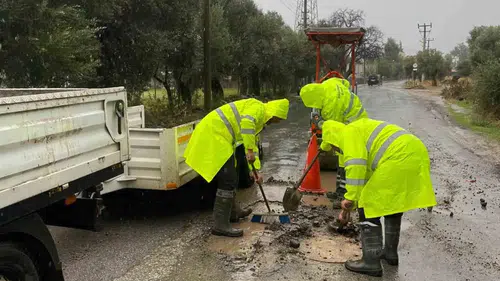 Muğla’da sağanak mesaisi: Ekipler 13 ilçede sahaya indi