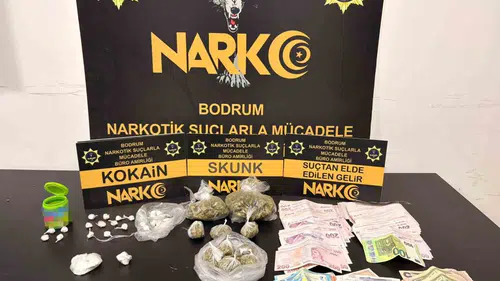 Bodrum narkotik operasyonunda zehir tacirlerine geçit yok