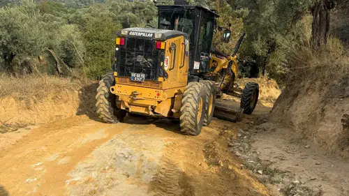Efeler'de tarım seferberliği: Üreticinin yol engeli kalkıyor