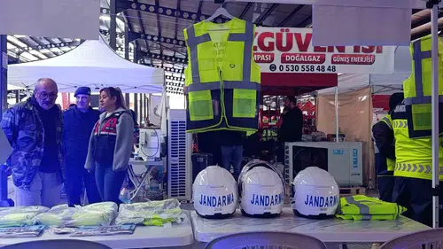 Çivril yollarında jandarmadan hayat kurtaran hediye: Görünür olun