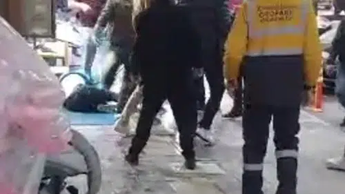 Afyonkarahisar'da dehşet anları: İşlek caddede acımasız saldırı
