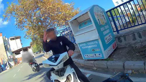 İzmir'de kural tanımaz sürücü dehşeti: Kuryeye çarptı, ehliyeti olmadığını itiraf edip kaçtı