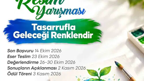Yunusemre'de tasarruf heyecanı uzadı: Öğrenciler ödüller için fırçayı eline alıyor