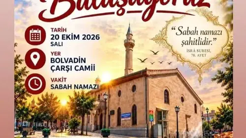 Bolvadin’de gençler sabahın bereketinde buluşuyor: Vakti Kuşanmak hareketi büyüyor